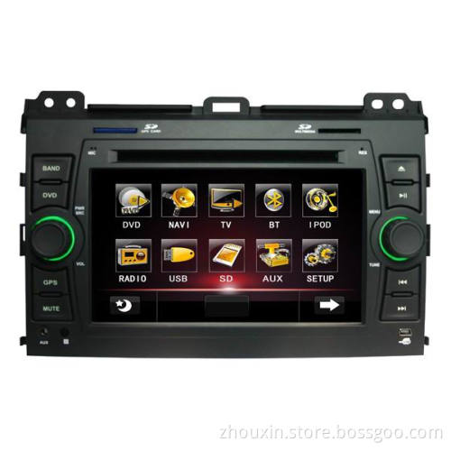 TOYOTA PRADO car dvd player with GPS NAVIGATION